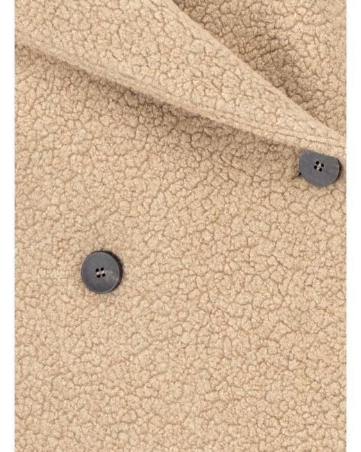Harris Wharf London Natural Hooded Jacket