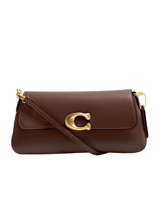 COACH Brown Jet Shoulder Bag