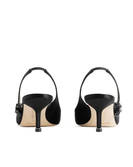 Balenciaga X Manolo Blahnik Black Balenciaga Manolo Blahnik Slingback