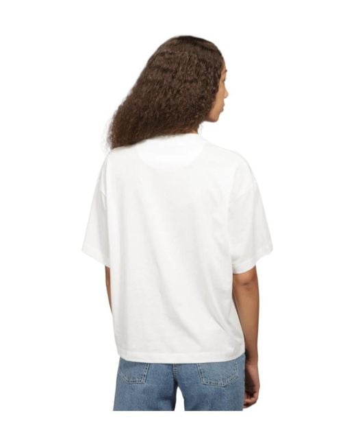 Bally White Graphic-Print Cotton T-Shirt for men