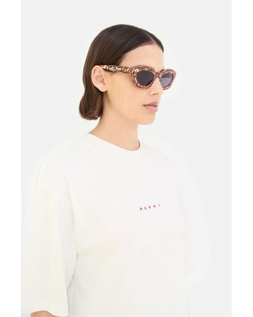 Marni Multicolor Geometric Sunglasses for men
