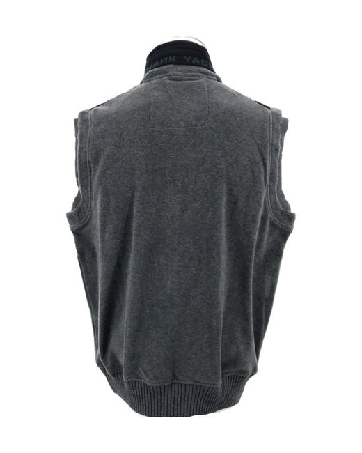 Paul & Shark Gray Logo Leisure Vest for men