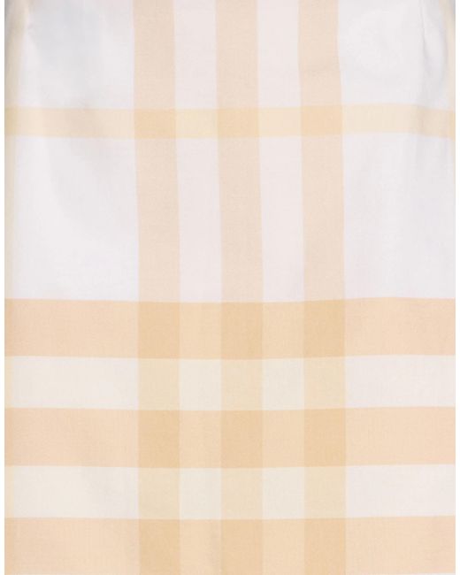 Burberry Natural Mini Skirts