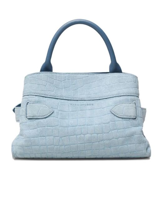 Marc Jacobs Blue Dakota Small Belted Shoulder Bag