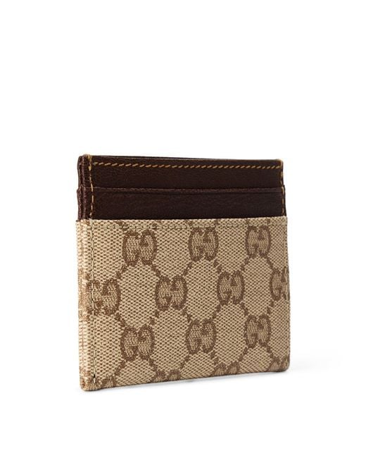 Gucci Natural Card Holder Crafted for men