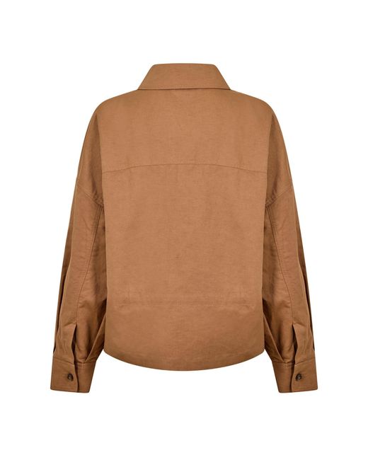 Weekend by Maxmara Brown Long Sleeve Shirt