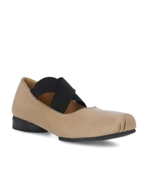 Uma Wang Multicolor Square-Toed Ballet Flats