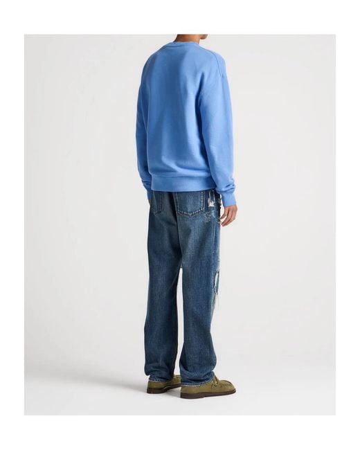 J.W. Anderson Blue Long-Sleeved Sweatshirt for men