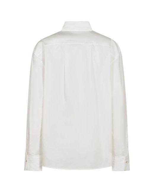 Forte_forte White Long Sleeve Shirt