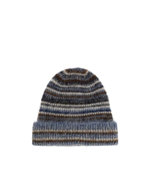 Isabel Marant Multicolor Morenne Turn-Up Beanie Hat for men
