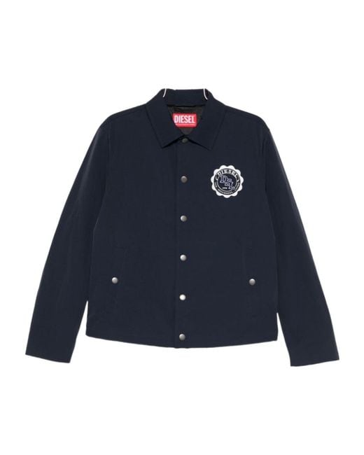 DIESEL Blue J-Ump Jacket for men