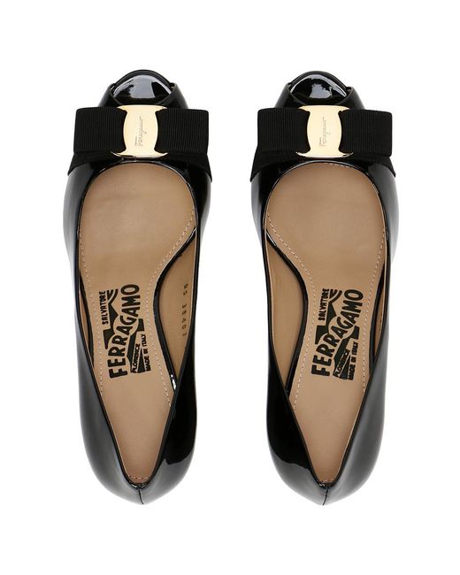 Ferragamo Black Open-Toed Sandals