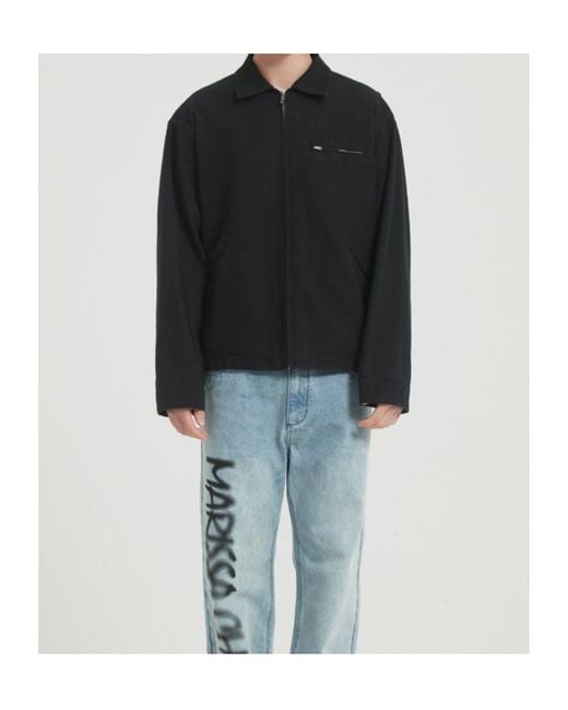 Marissa Chiara Black Long-Sleeved Jacket for men