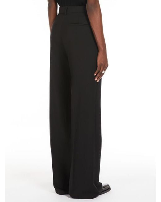 Sportmax Black Oxalis Trousers