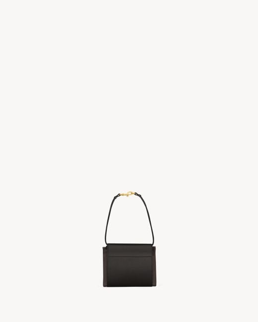 Saint Laurent Black Foulard Folding Pouch Shoulder Bag for men