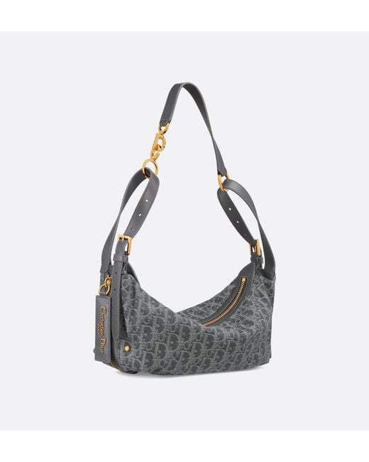 Dior Gray Small D-Journey Bag