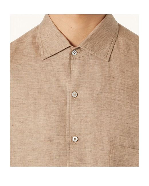 Loro Piana Natural André Buttoned Shirt for men