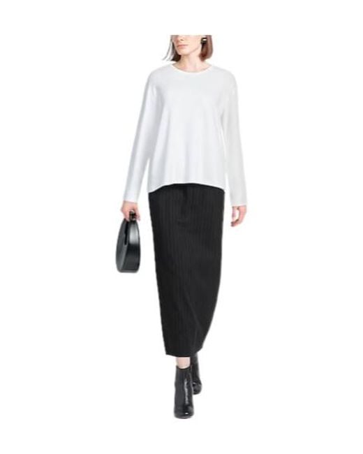 Rag & Bone White Minimalist Knit Sweater