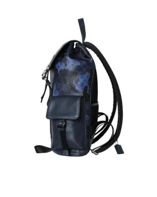 COACH Blue Clark Backpack for men