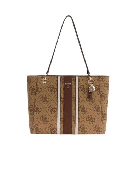 Guess Brown Double-Handled Handbag