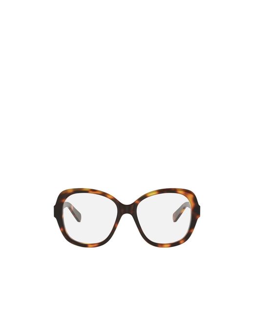 Céline White Full Frame Glasses for men