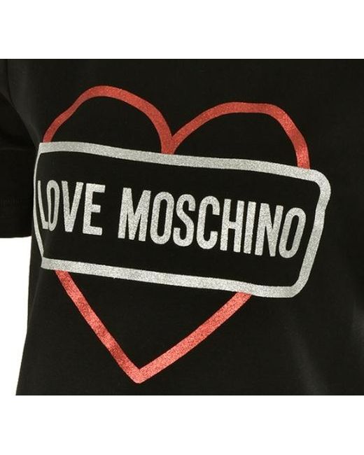 Moschino Black A Printed Dress
