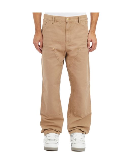 Carhartt Natural Belt-Loop Casual Pants for men