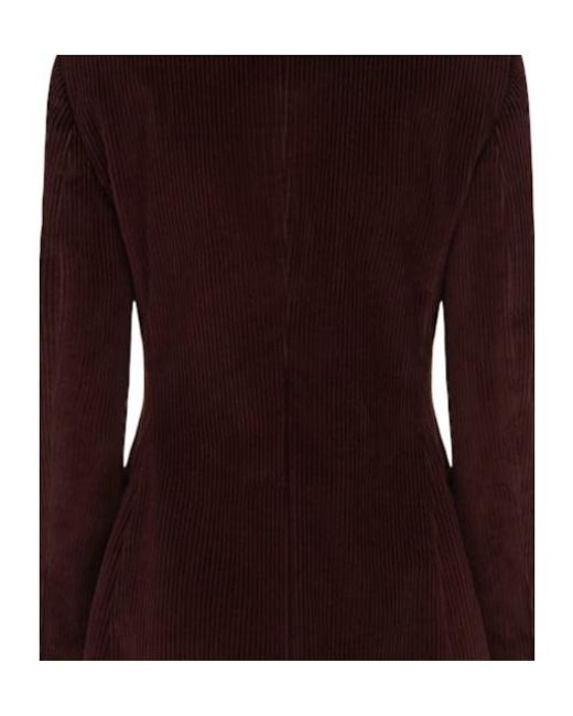 Brunello Cucinelli Purple Double Breast Corduroy Blazer