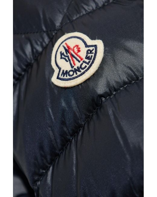 Moncler Blue Arnique Short Down Jacket for men