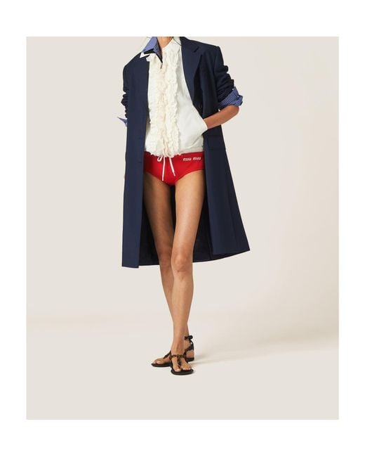 Miu Miu Red Swimsuit