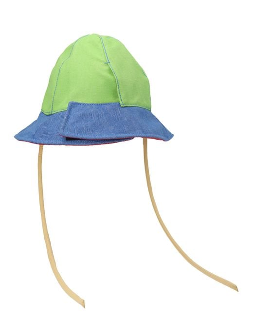 Sunnei Blue Fisherman Hat for men