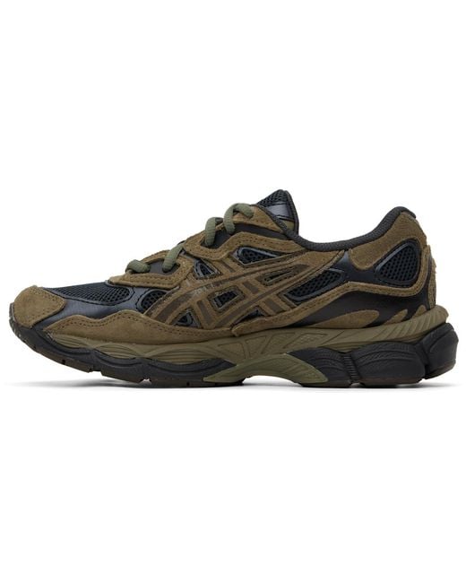 Asics Brown Gel-Nyc Lace-Up Sneakers for men