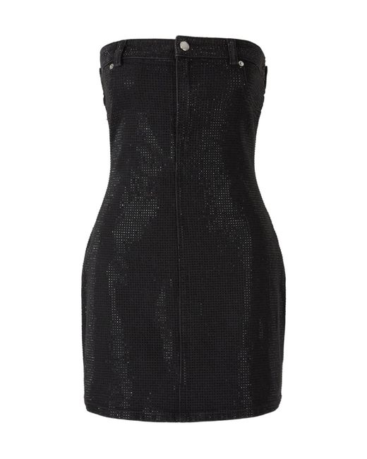 Alexander Wang Black Mini Glitter Dress