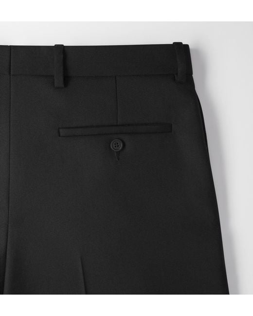 Dior Black Belt Loop Shorts for men