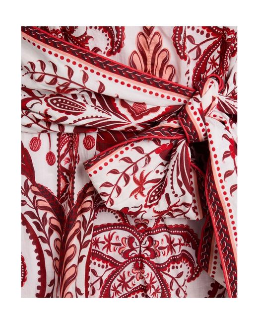 Farm Rio Red Long Dresses