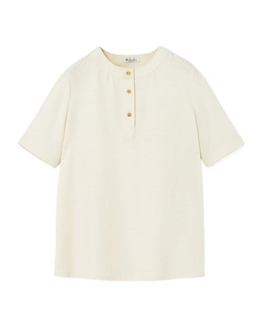 Loro Piana White Jadyn Shirt