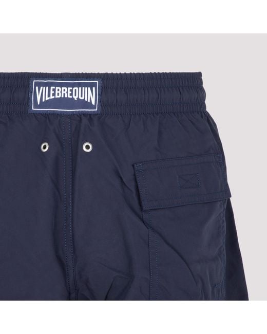 Vilebrequin Blue Moorea Drawstring Swim Shorts for men