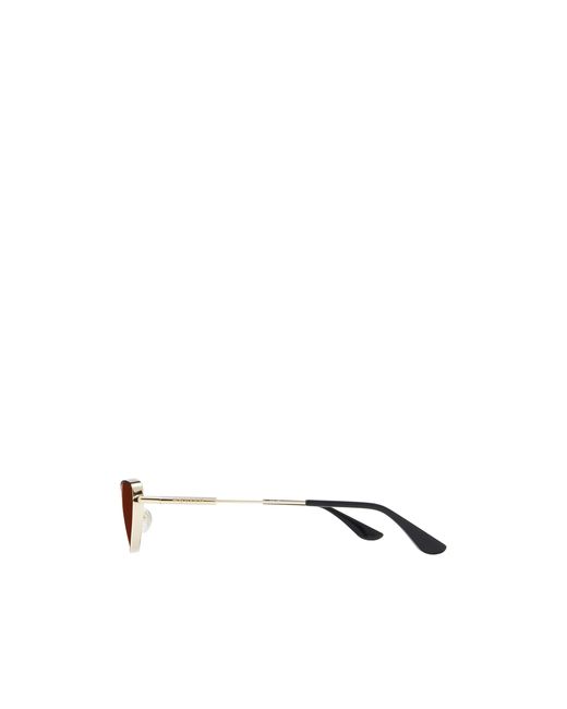 McQueen Multicolor Eyewear Cat Eye Frame Sunglasses