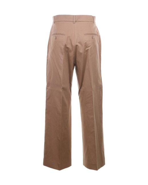 Weekend by Maxmara Natural High Waist Straight Leg Trousers