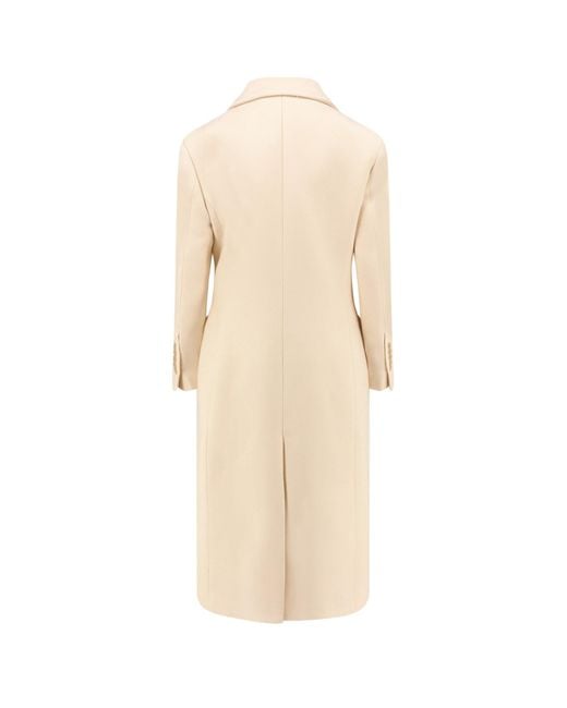 Rohe Natural Double-Breasted Coat