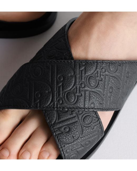 Dior Black Alias Sandal for men