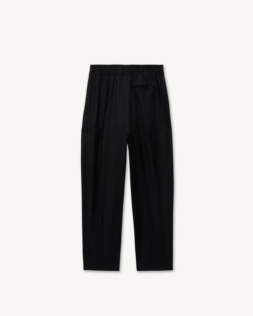KENZO Black Cargo Jogpants for men