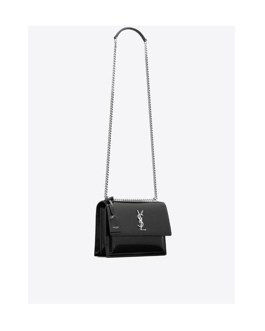 Saint Laurent White Sunset Medium