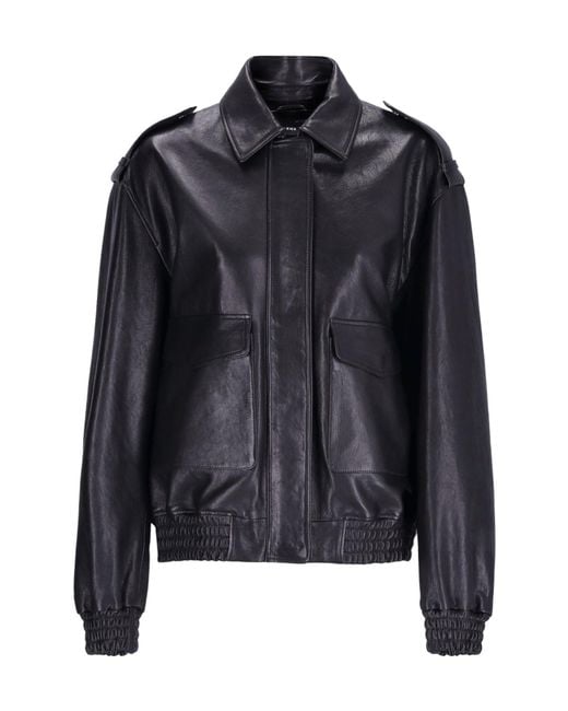 Arma Black Astral Bomber Jacket