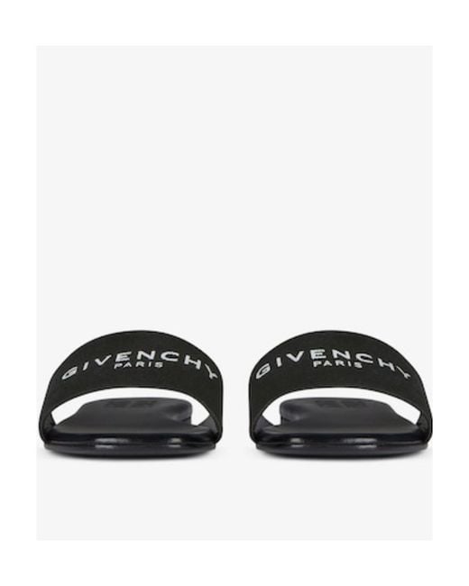 Givenchy Black 4G Flat Mules
