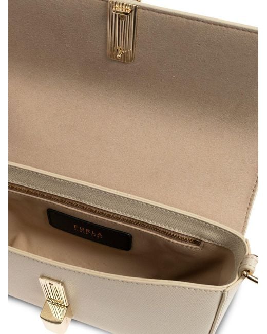 Furla Natural Iride S Flap Shoulder Bag