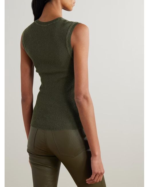 Joseph Green Alaou Ribbed Vest