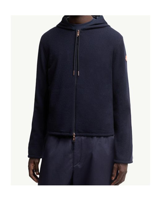 Moncler Blue X Gilga Farm By Donald Glover Reversible Hoodie for men