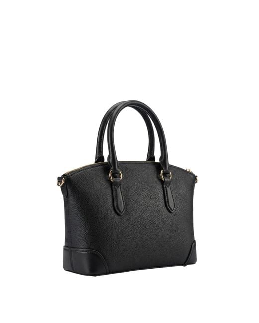 Michael Kors Black Medium Murphy Dome Tote Bag
