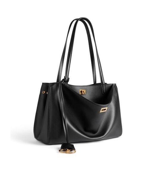 Balenciaga Black Rodeo Small Tote Bag